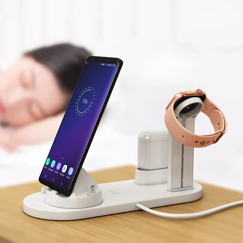 Watch Watch Xs - Kabellose 3-in-1-Ladestation für iPhone X Xs