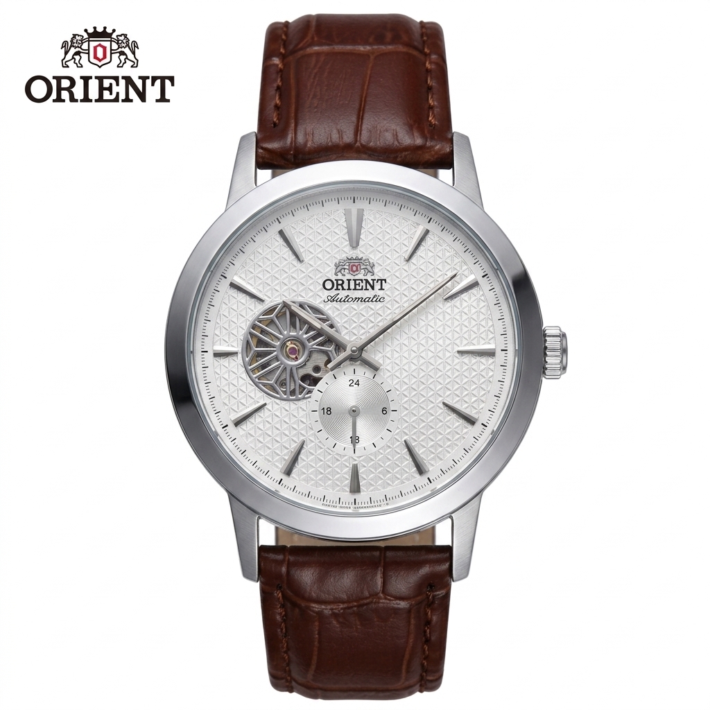 Seiko Watch Presage - Orient Japan Herren Business Automatikuhr, Skelett-Zifferblatt
