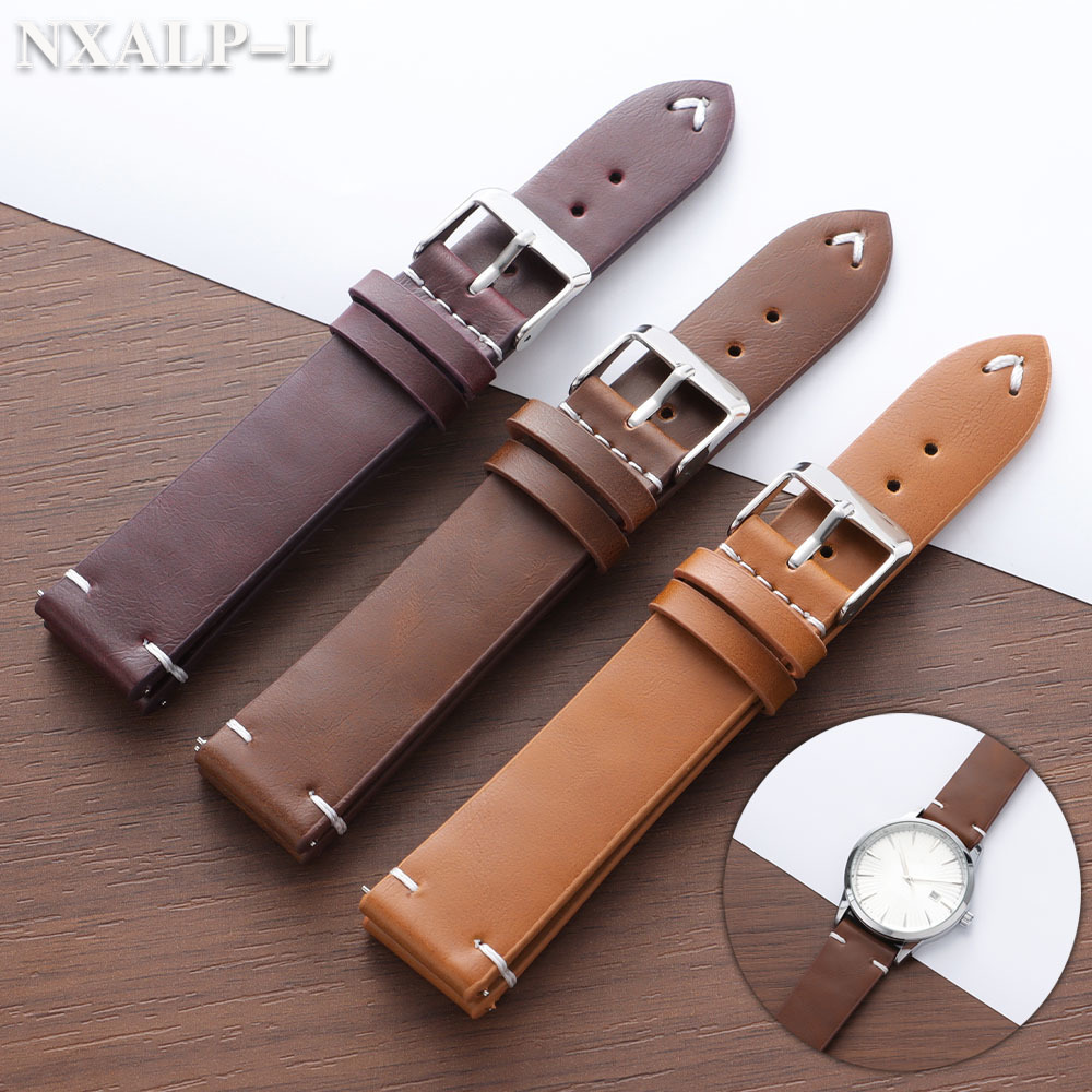 Omega Watches Smartwatch - Nähte Armband 18mm 20mm 22mm für