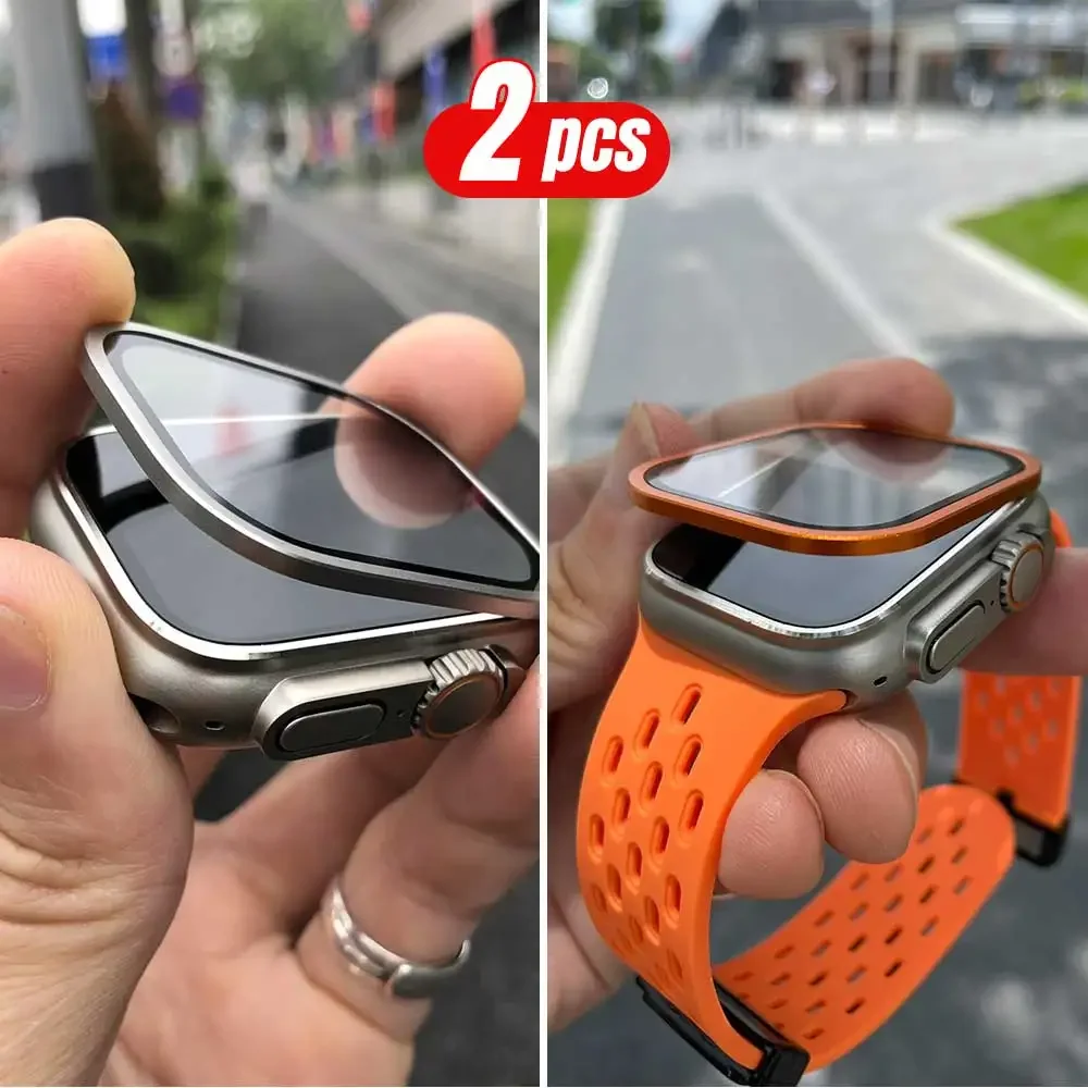 2PCS Titan Metallrahmen für Ap – Smartwatch Watches For Women Bewertung und Preis