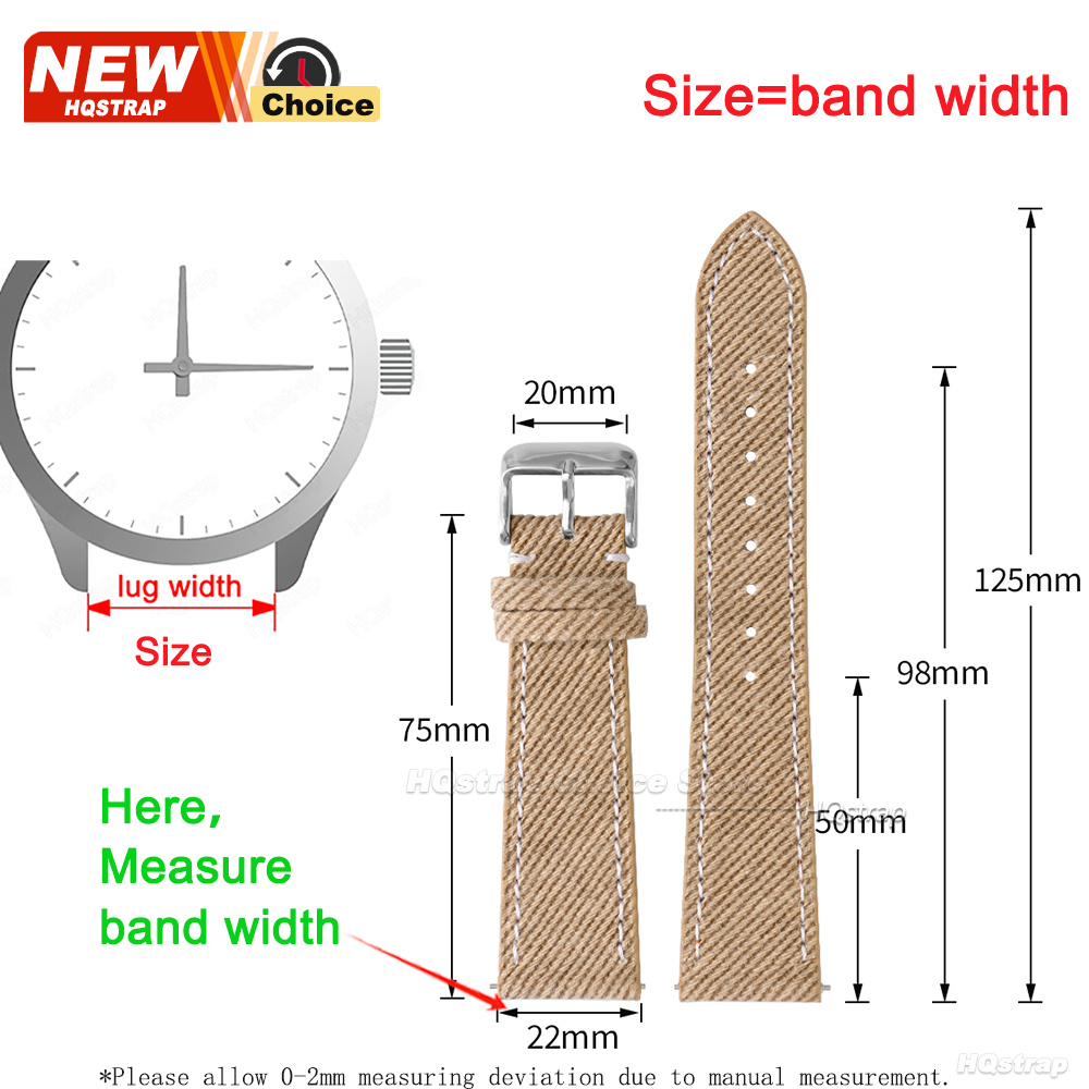 Nylon-Denim-Uhrenarmband 18mm  – Omega Watches Smartwatch Bewertung und Preis