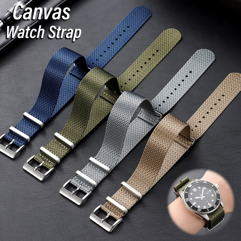 Canvas-Nylon-Uhrenarmband, 18  – Omega Watches Smartwatch Bewertung und Preis