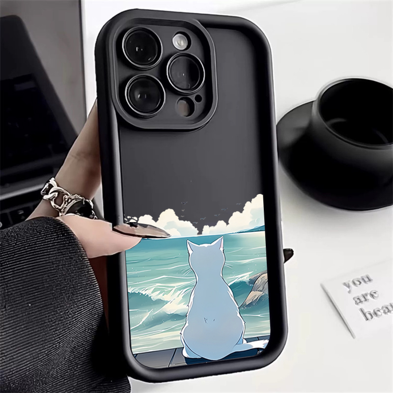 Süße Katze, die das Meer beoba – Watch Watch Xs Bewertung und Preis