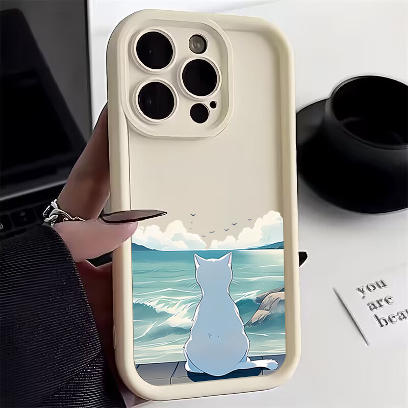 Süße Katze, die das Meer beoba – Watch Watch Xs Bewertung und Preis
