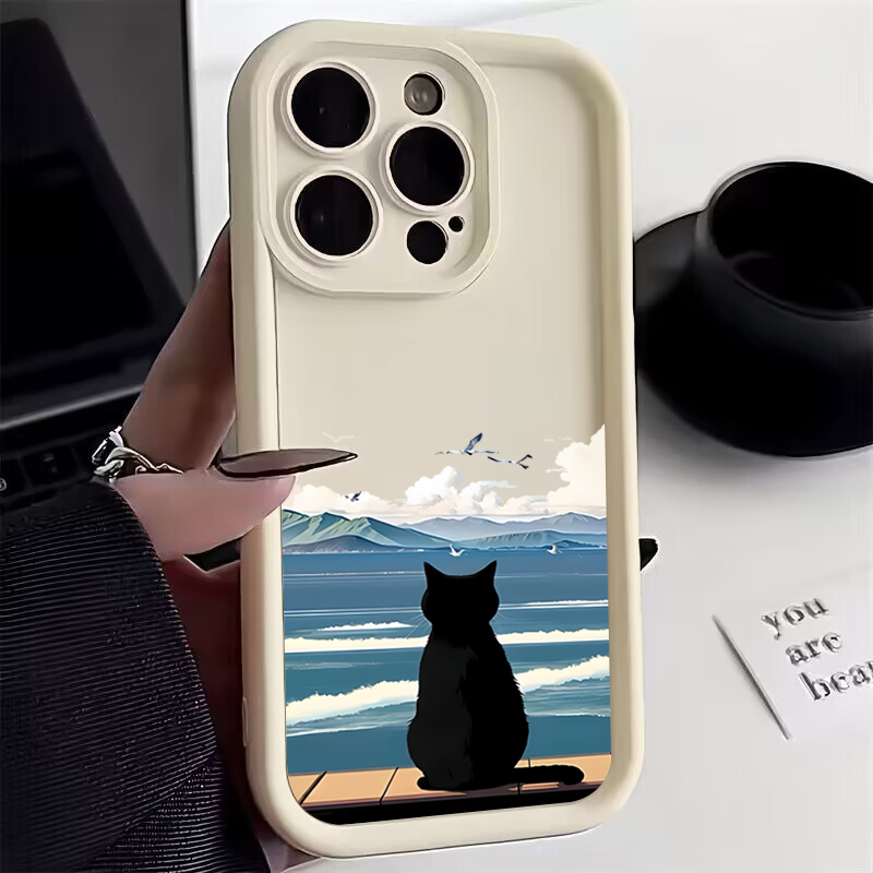 Süße Katze, die das Meer beoba – Watch Watch Xs Bewertung und Preis