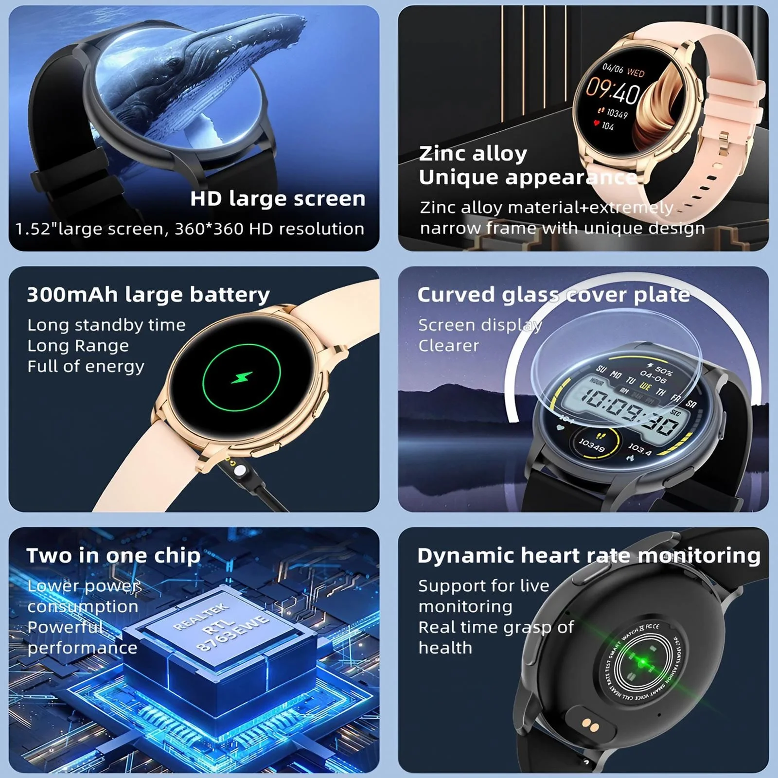 Damen Smartwatch Wasserdicht H – Smartwatch Watches For Women Bewertung und Preis
